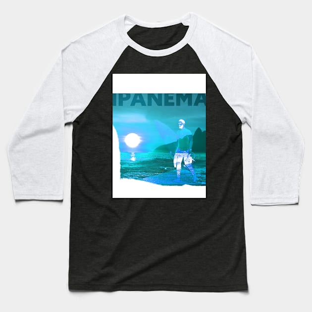 Ipanema design Baseball T-Shirt by Woohoo